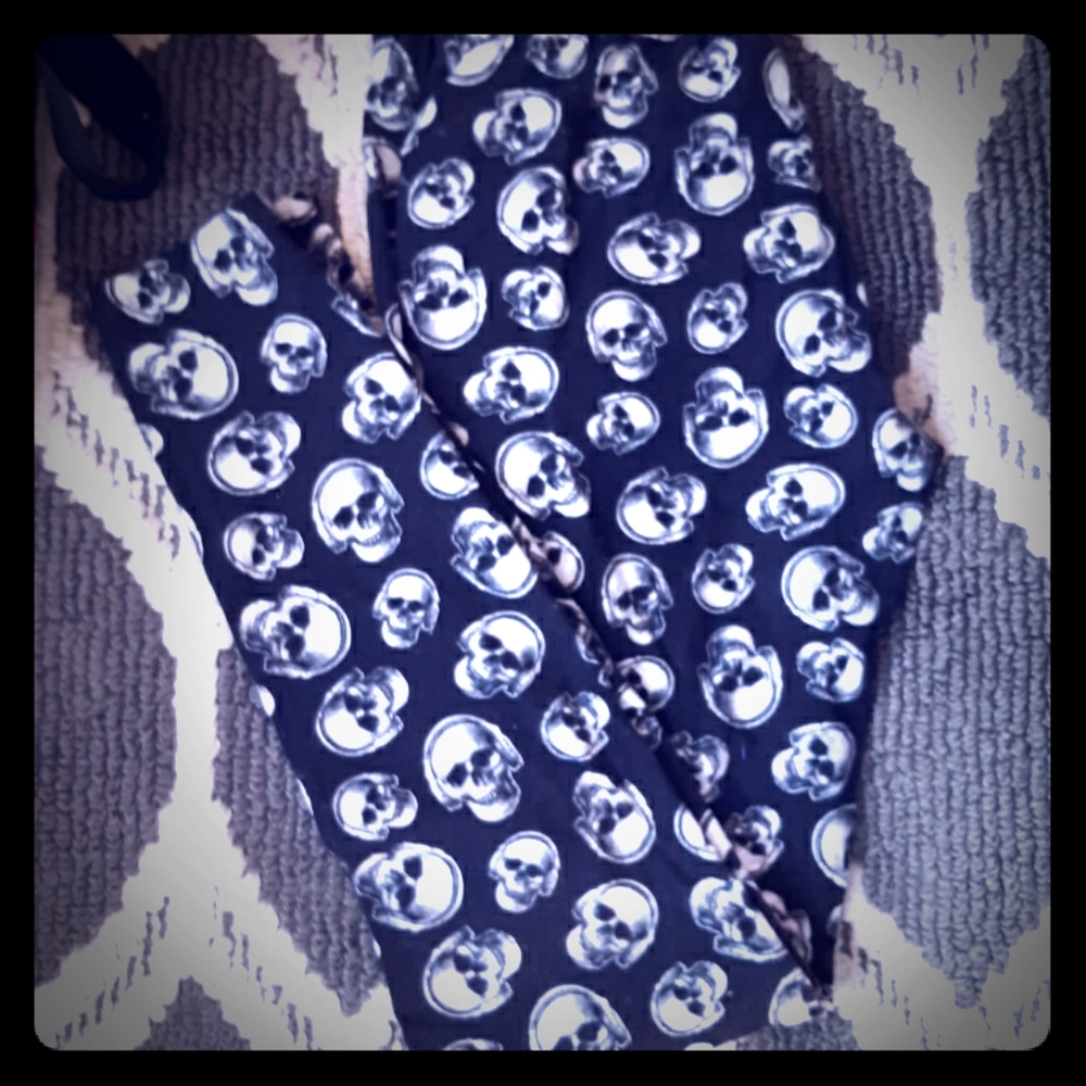 Skull leggings